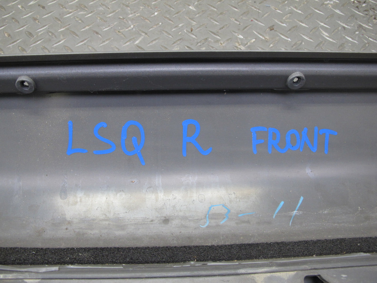 98-00 Lexus UCF20L LS400 Front & Rear Right Skirt Rocker Panel Molding Set OEM