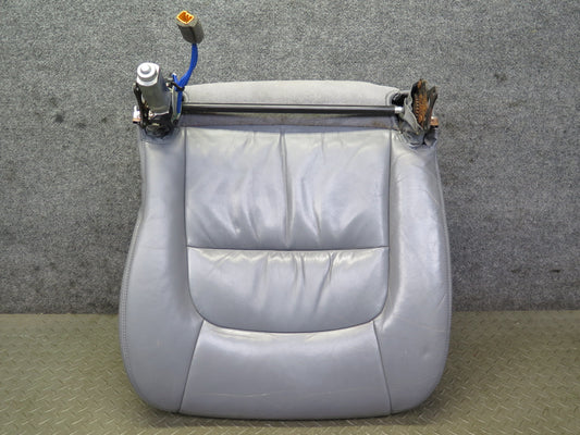 98-00 Lexus UCF20L LS400 Front Left Seat Lower Leather Cushion Gray w Switch OEM
