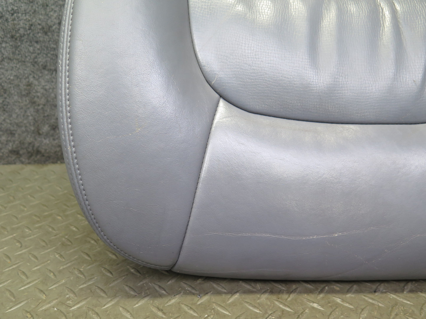 98-00 Lexus UCF20L LS400 Front Left Seat Lower Leather Cushion Gray w Switch OEM