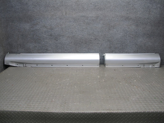 98-00 Lexus UCF20L LS400 Front & Rear Left Skirt Rocker Panel Molding Set OEM