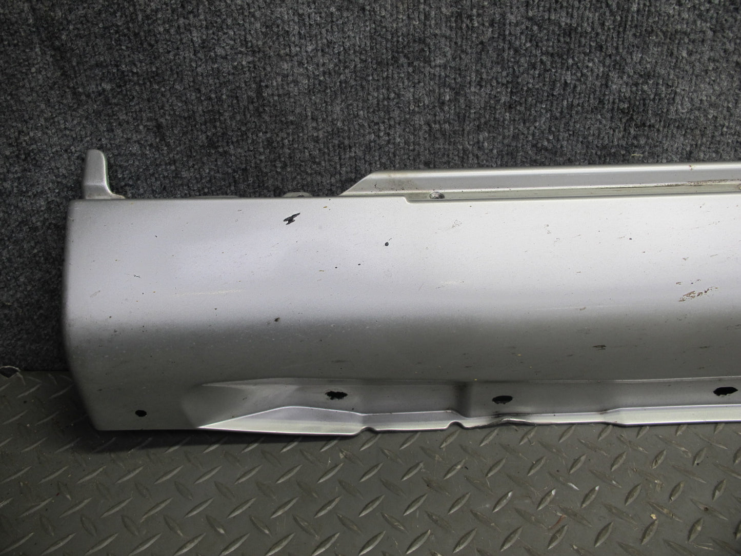 98-00 Lexus UCF20L LS400 Front & Rear Left Skirt Rocker Panel Molding Set OEM