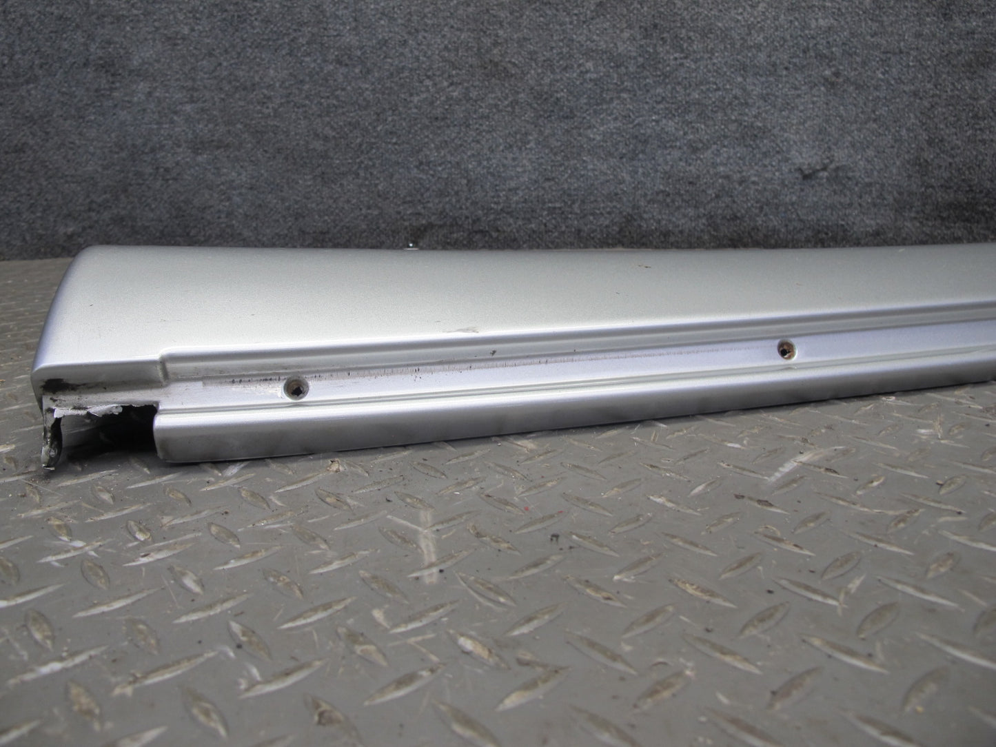 98-00 Lexus UCF20L LS400 Front & Rear Left Skirt Rocker Panel Molding Set OEM