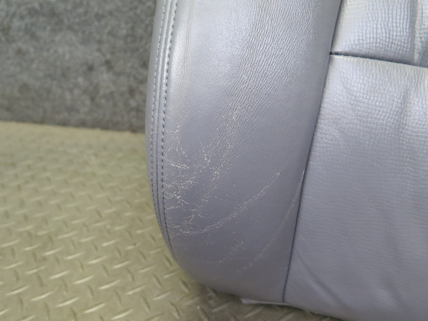 98-00 Lexus UCF20L LS400 Front Right Seat Upper Leather Cushion Gray OEM