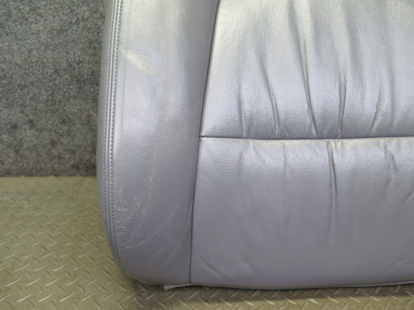 98-00 Lexus UCF20L LS400 Front Right Seat Upper Leather Cushion Gray OEM