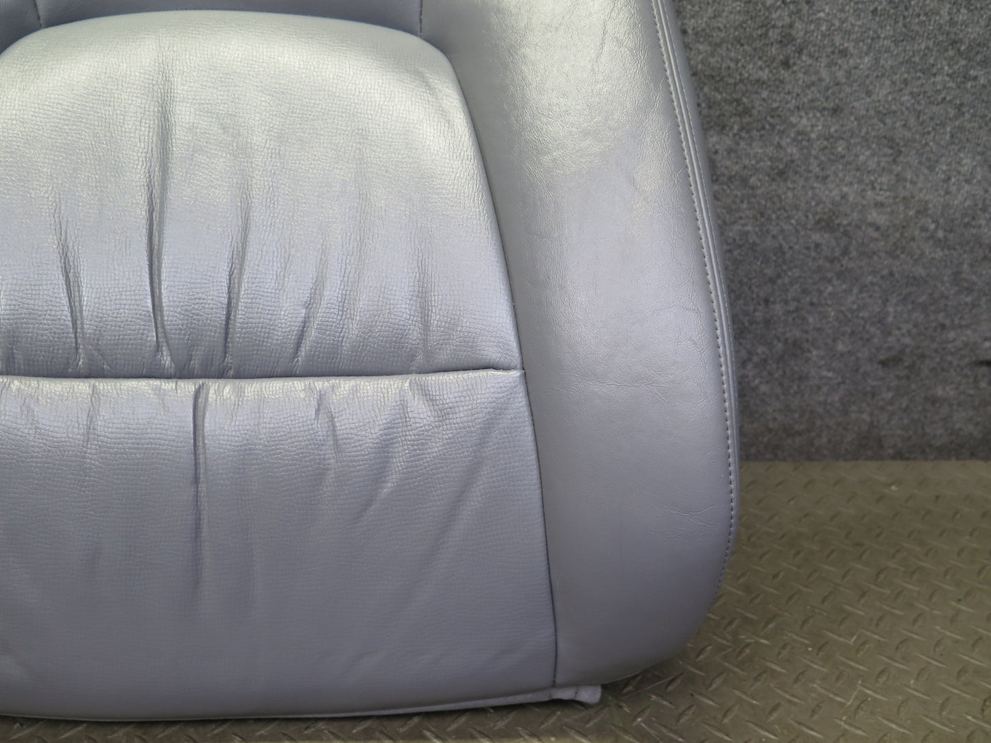 98-00 Lexus UCF20L LS400 Front Right Seat Upper Leather Cushion Gray OEM