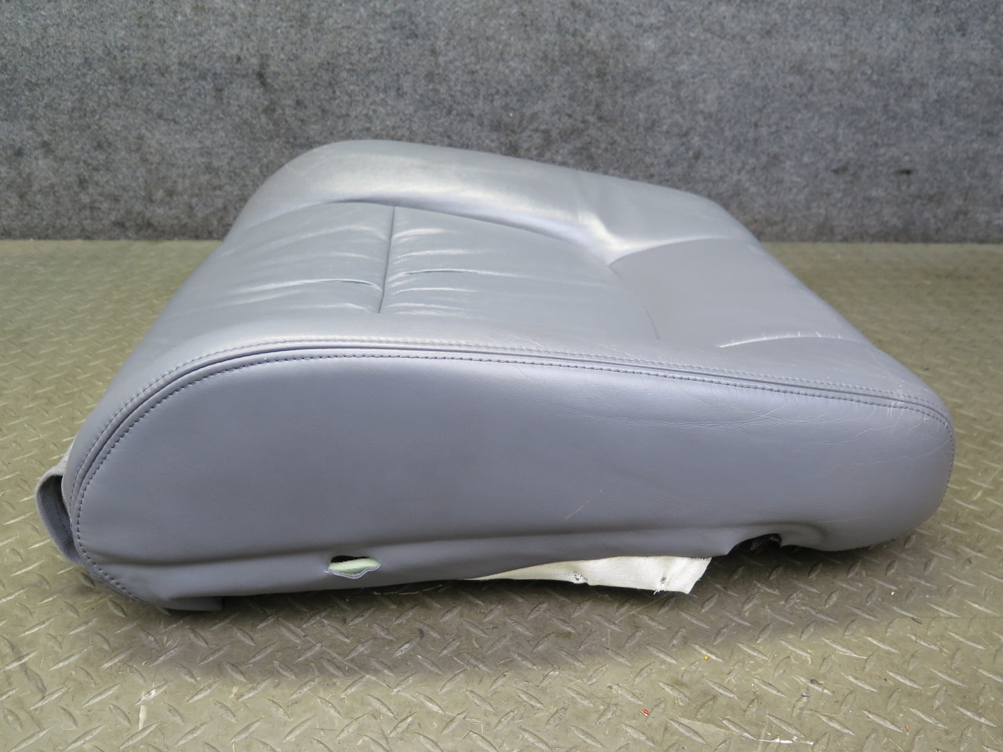 98-00 Lexus UCF20L LS400 Front Right Seat Upper Leather Cushion Gray OEM