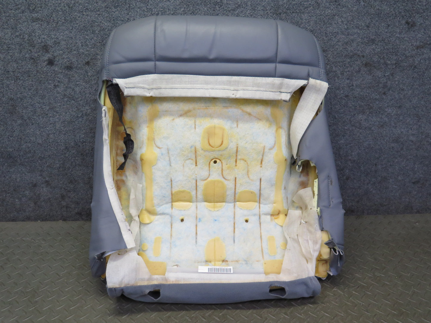 98-00 Lexus UCF20L LS400 Front Right Seat Upper Leather Cushion Gray OEM