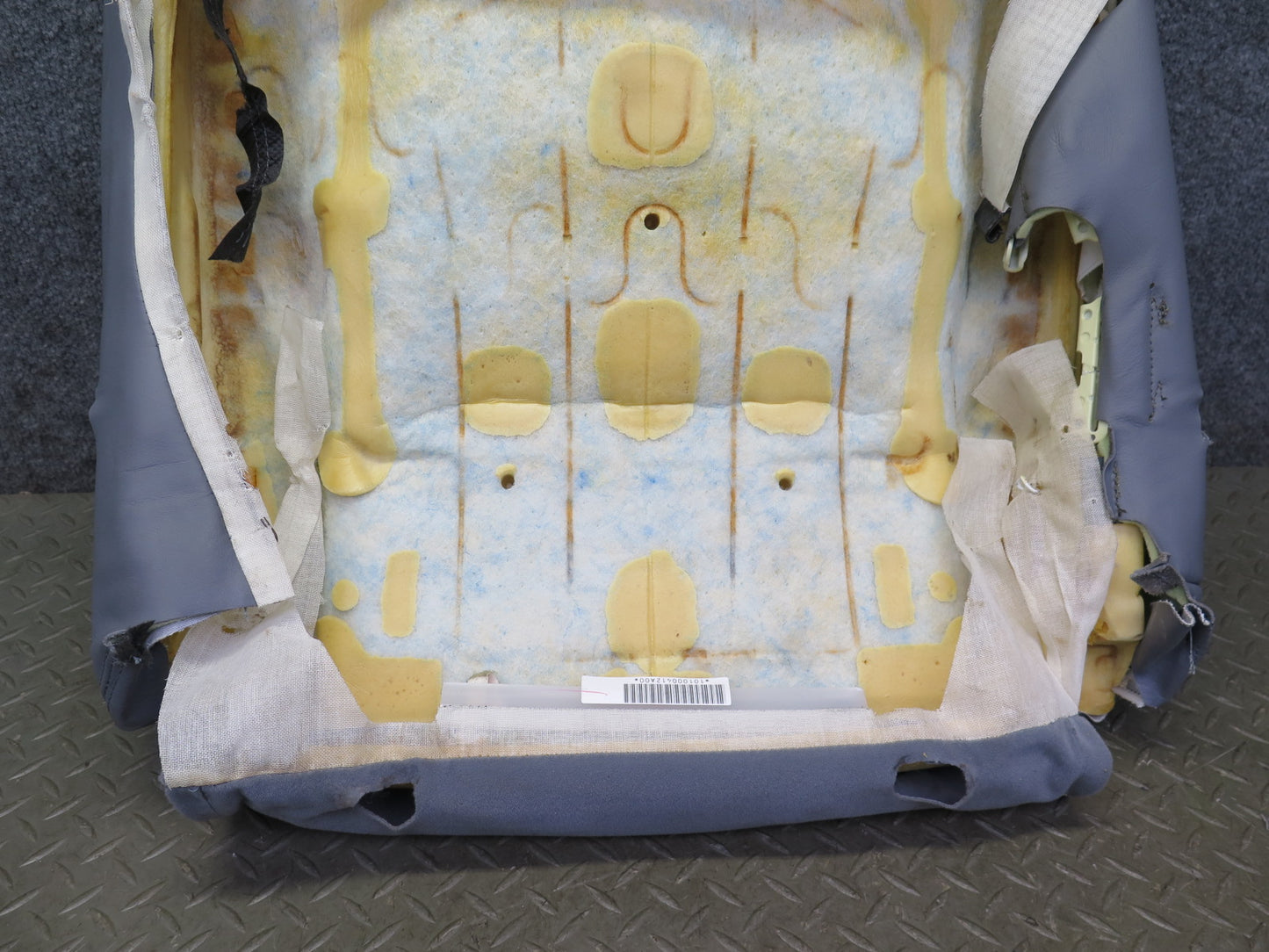 98-00 Lexus UCF20L LS400 Front Right Seat Upper Leather Cushion Gray OEM