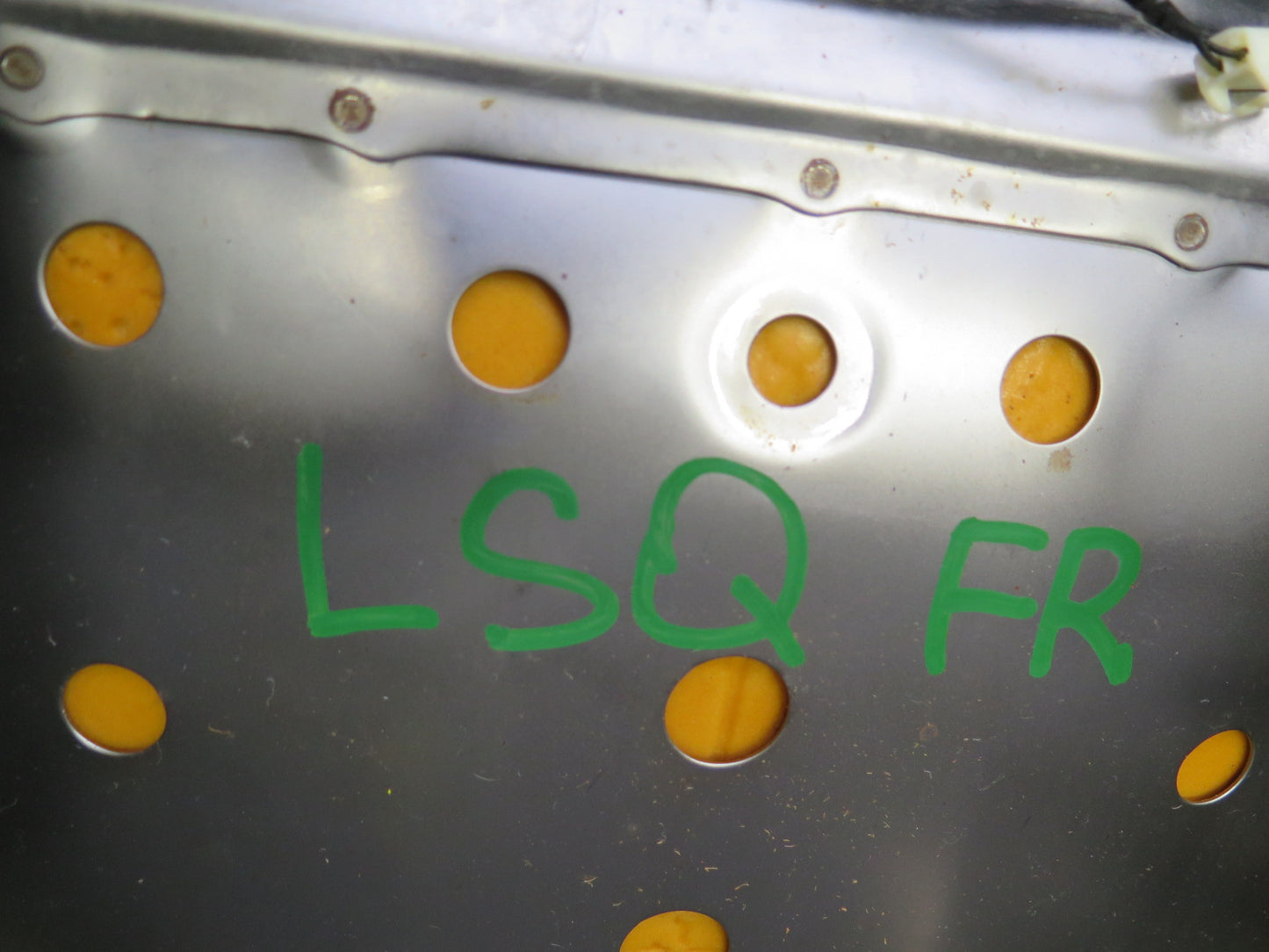 98-00 Lexus UCF20 LS400 Front Right Seat Lower Leather Cushion Gray w Switch OEM