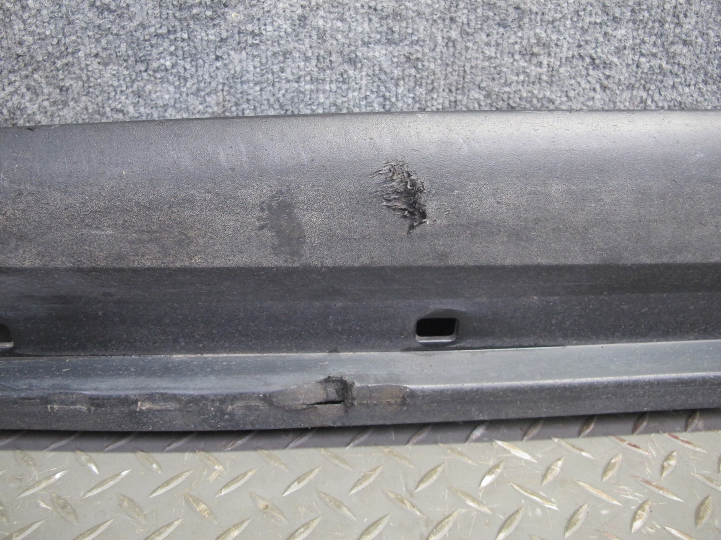 17-23 Porsche Panamera 971 Left Side Skirt Rocker Panel Molding 971854883