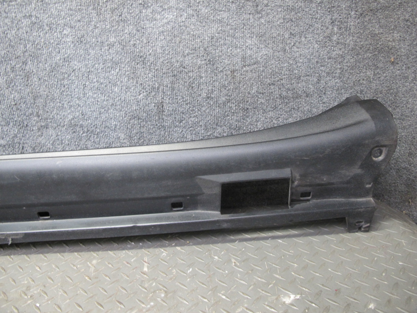 17-23 Porsche Panamera 971 Left Side Skirt Rocker Panel Molding 971854883