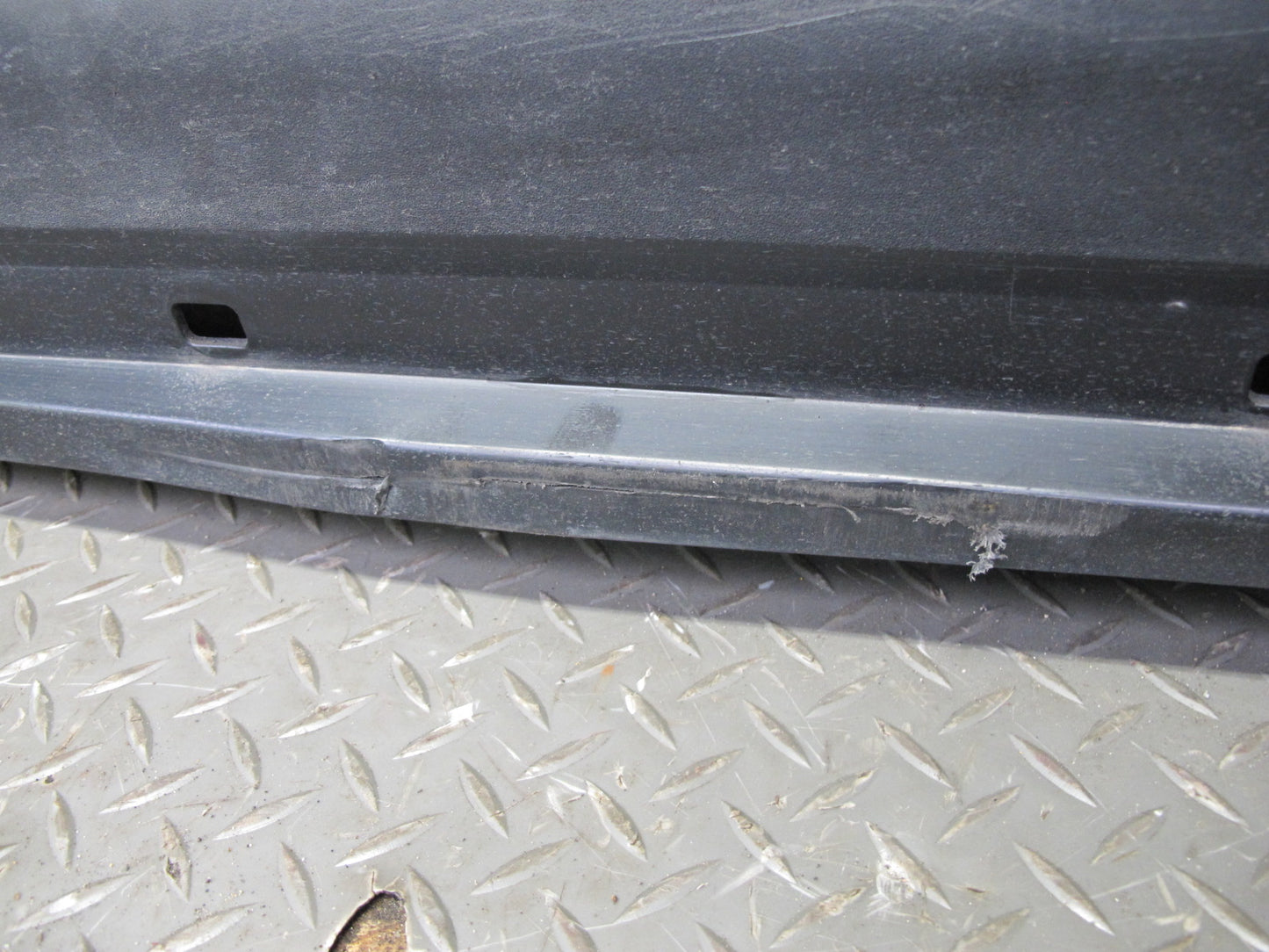17-23 Porsche Panamera 971 Left Side Skirt Rocker Panel Molding 971854883