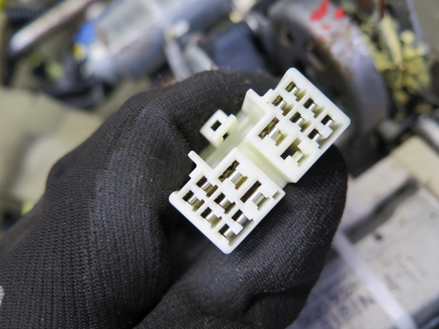 98-00 Lexus LS400 Front Left Seat Lower Frame Track Rail w Motor & Wire OEM