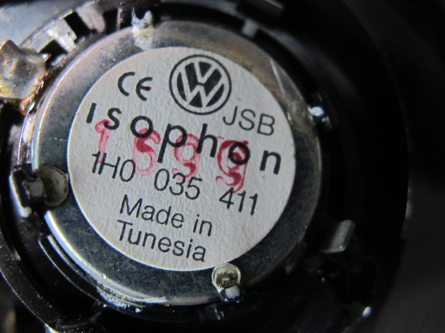 99-03 VW Eurovan T4 Set of 2 Dash Front Left & Right Tweeter Speaker OEM