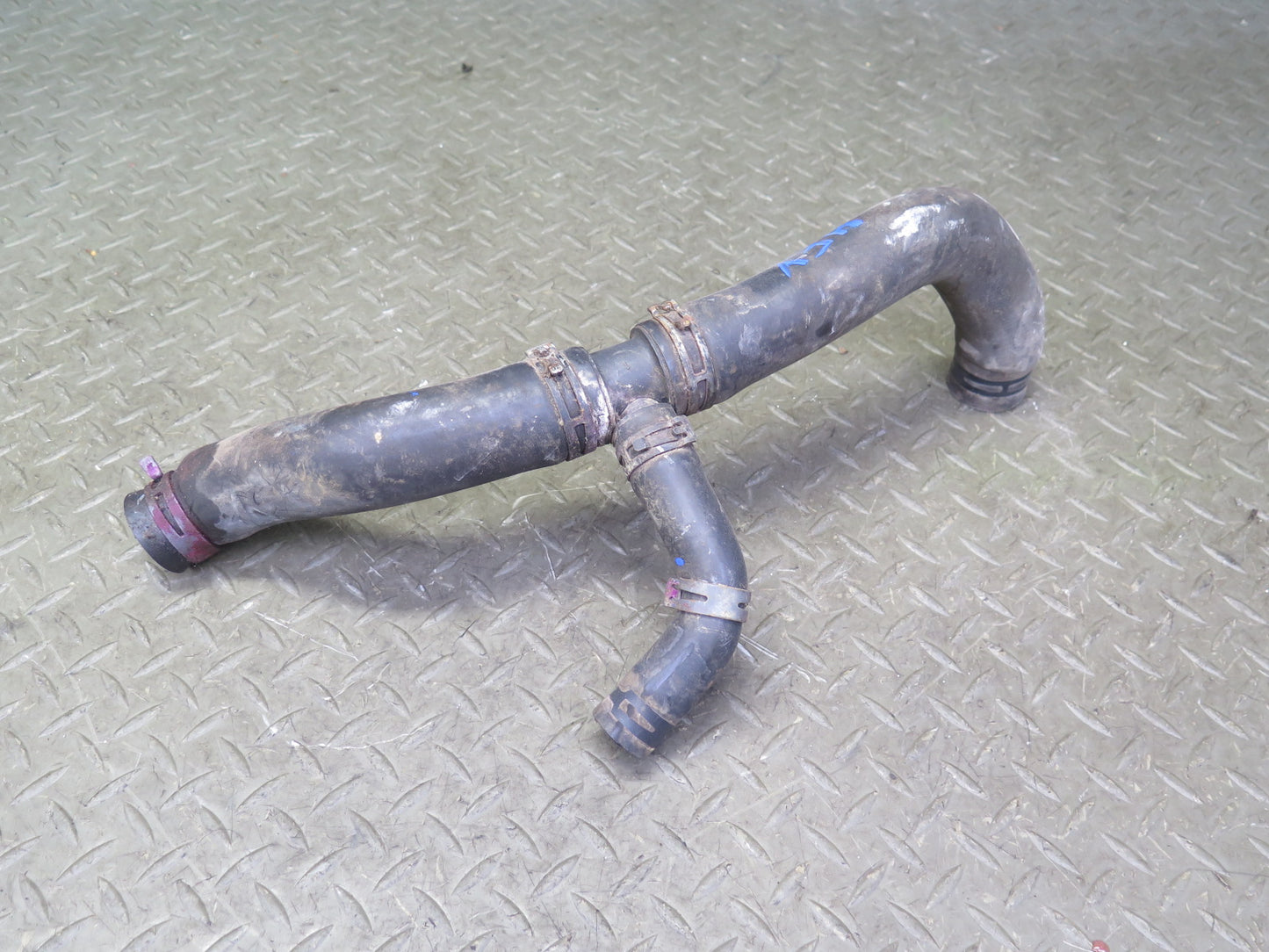 2000 VW Eurovan T4 2.8L AES Engine Radiator Coolant Hose Pipe Line Set OEM