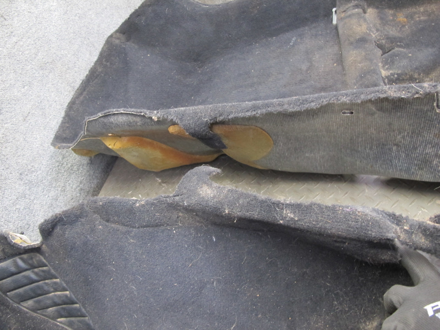 98-00 Lexus UCF20L LS400 Floor Carpet Liner Cover Black OEM