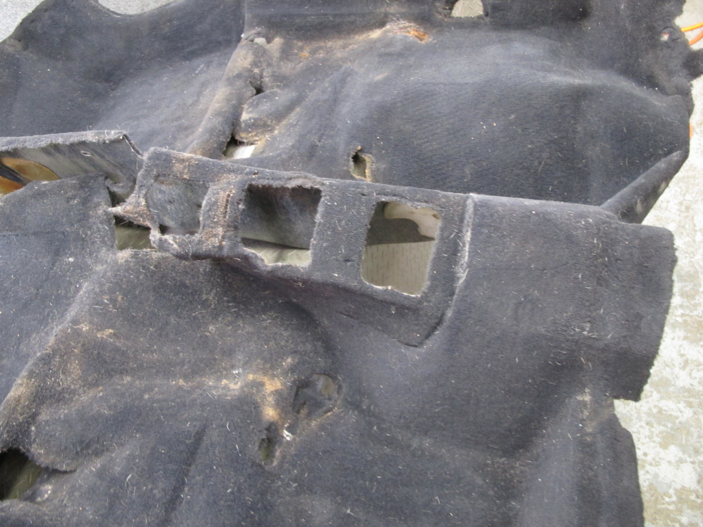 98-00 Lexus UCF20L LS400 Floor Carpet Liner Cover Black OEM