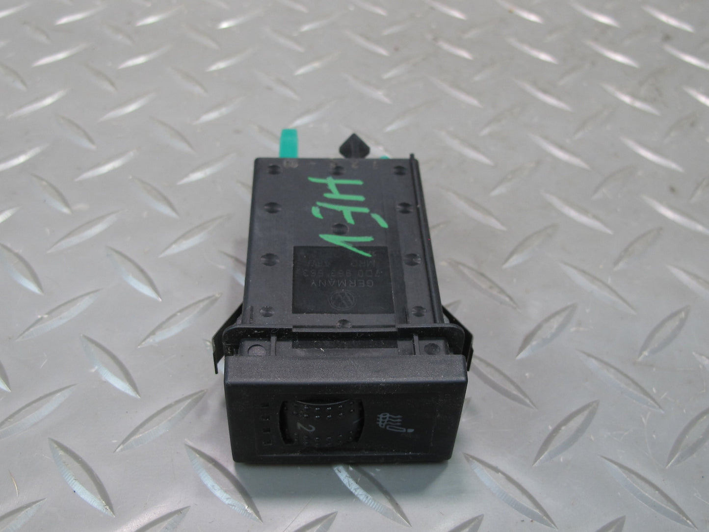 99-03 VW Eurovan T4 Front Heated Seat Heater Control Switch 7D0963563 OEM