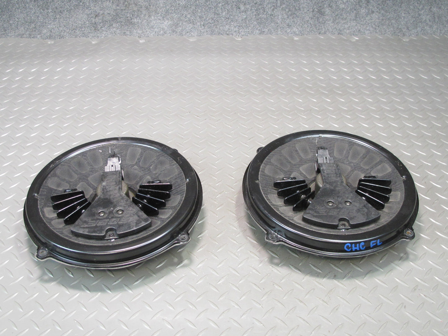 05-09 Chevrolet Corvette C6 Set of 2 Bose Subwoofer Speaker 15295310 OEM