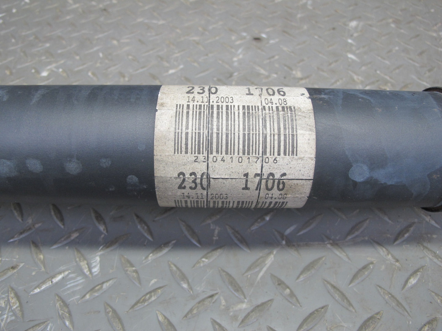 04-06 Mercedes R230 SL600 A/T Rear Driveshaft Drive Shaft 85K 2304101706 OEM