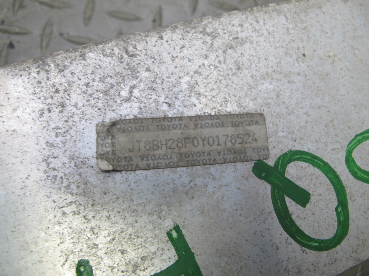 98-00 Lexus UCF20L LS400 Front Bumper Impact Reinforcement Bar w Foam OEM