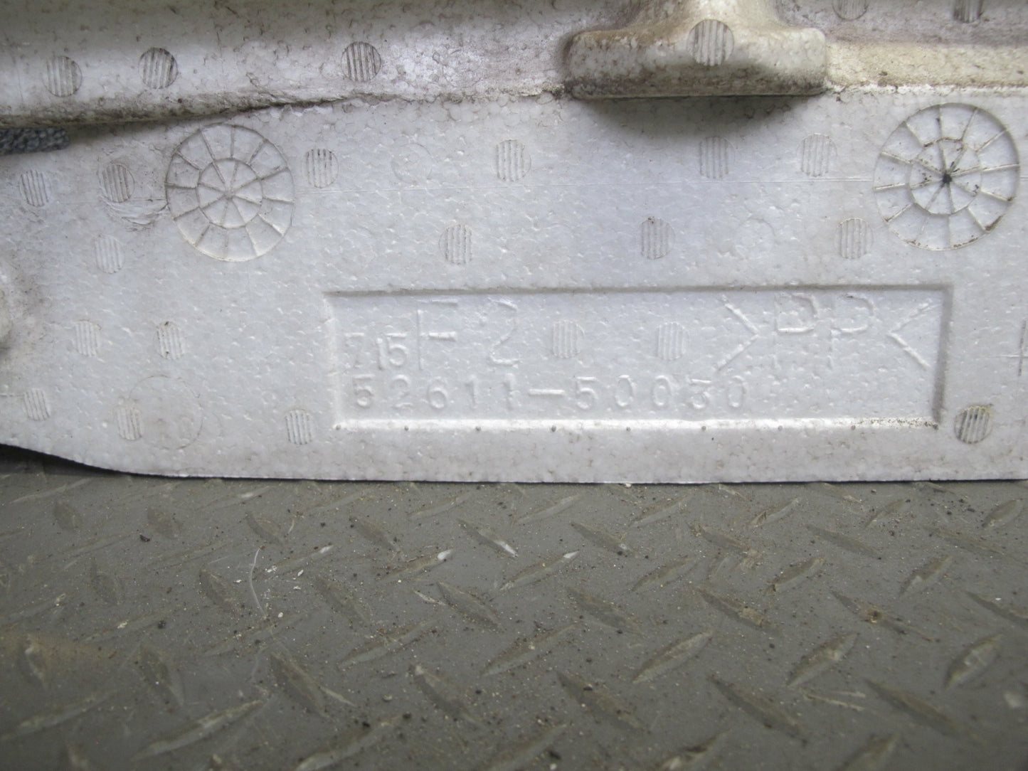 98-00 Lexus UCF20L LS400 Front Bumper Impact Reinforcement Bar w Foam OEM