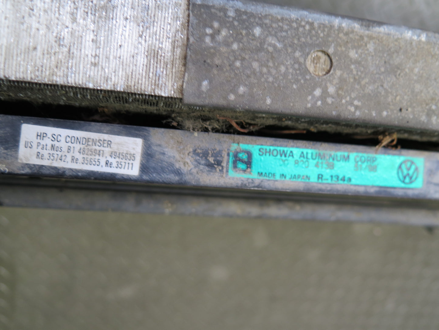 2000 VW Eurovan T4 2.8L Engine Radiator A/C Condenser Oil Cooler Assembly OEM