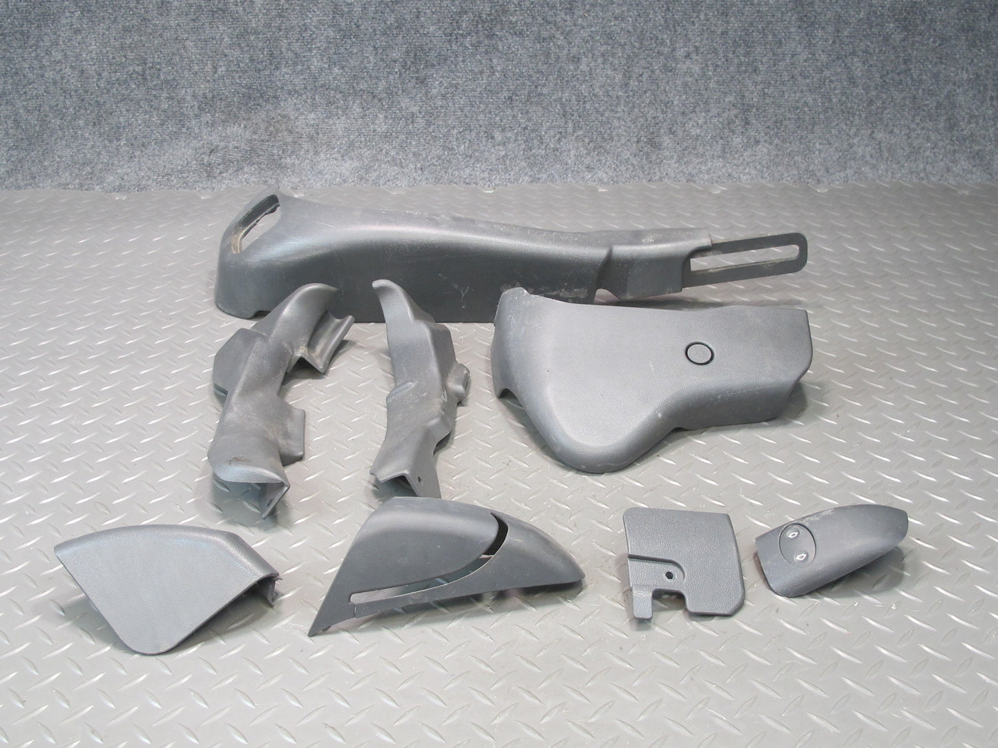 03-06 Mercedes R230 Sl-class Set of 8 Front Left Seat Trim Cover Panel OEM