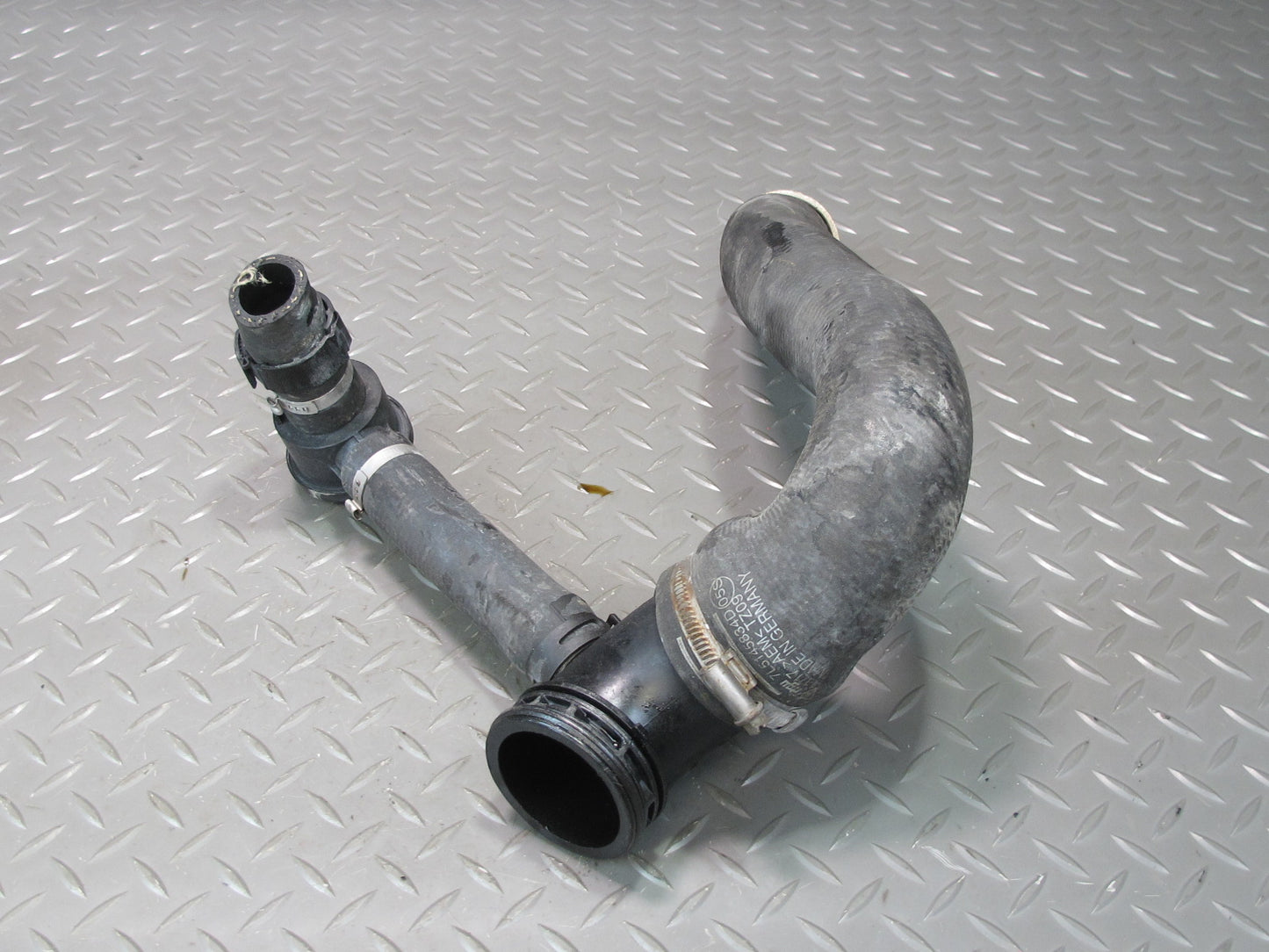 11-18 Porsche Cayenne 958 4.8L Turbo Left & Right Side Air Intake Hose Pipe Set