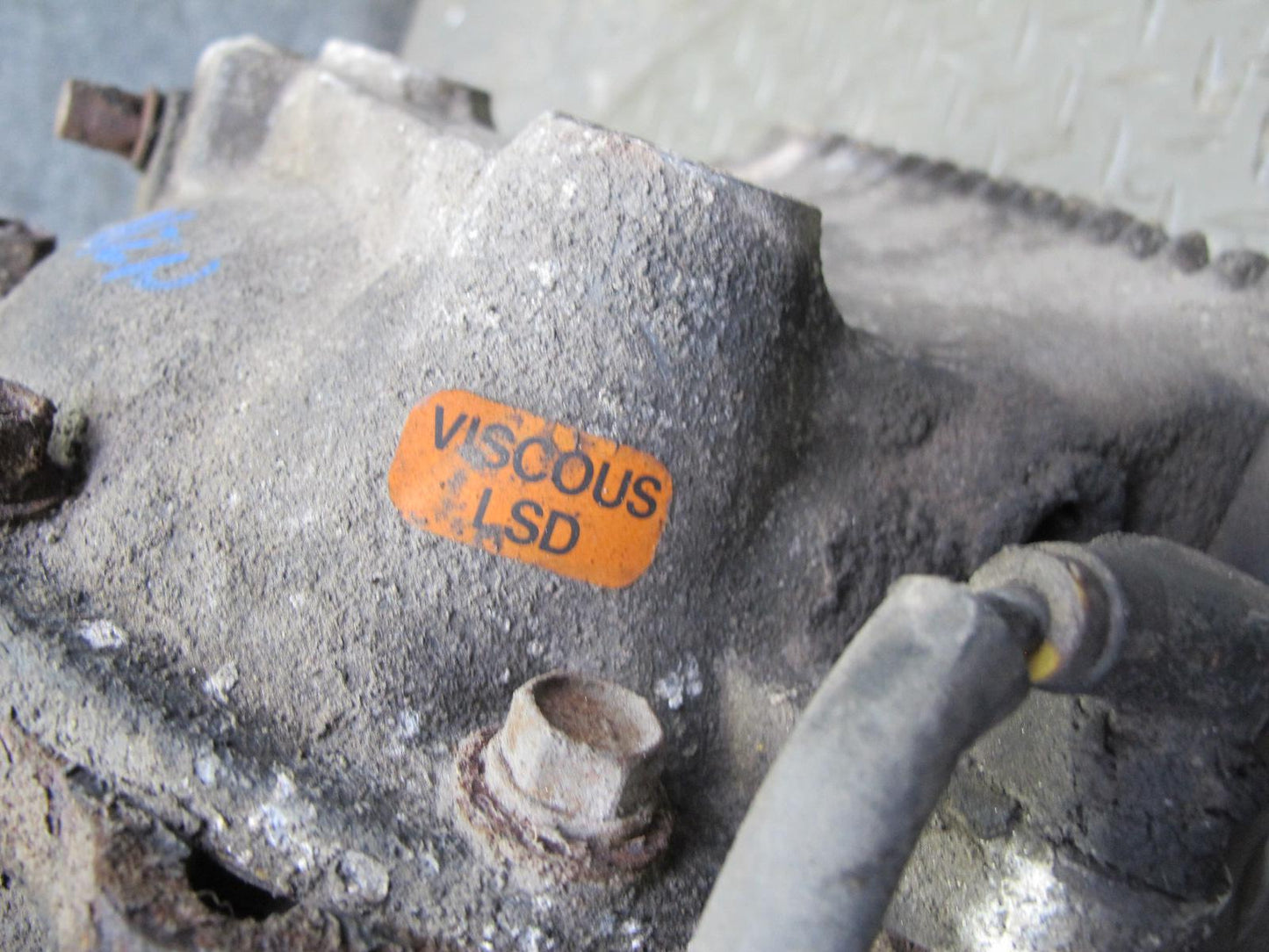 90-91 Nissan 300ZX Z32 NON Turbo Rear Differential Carrier Vlsd 5 Bolt OEM