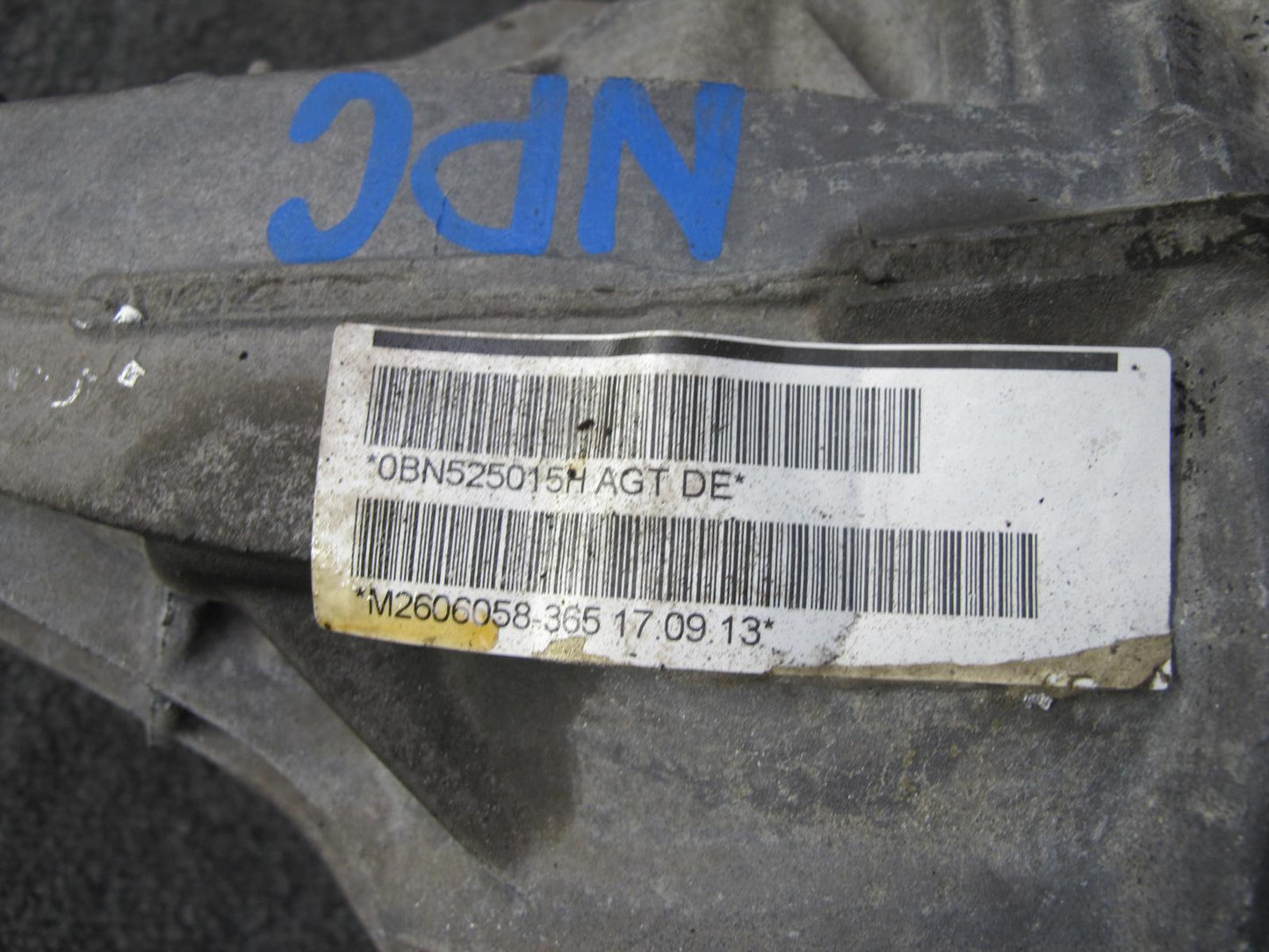 2011-2014 Porsche Cayenne S 958 4.8L Front Axle Differential Carrier 3.09