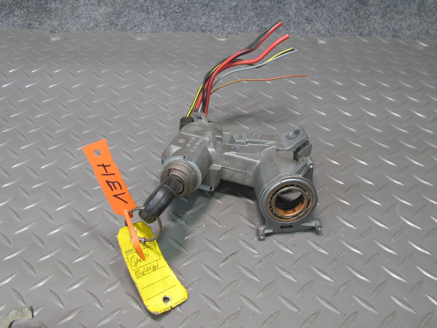 99-03 VW Eurovan T4 A/T Front Rear Door Exterior Handle Ignition Switch Set OEM