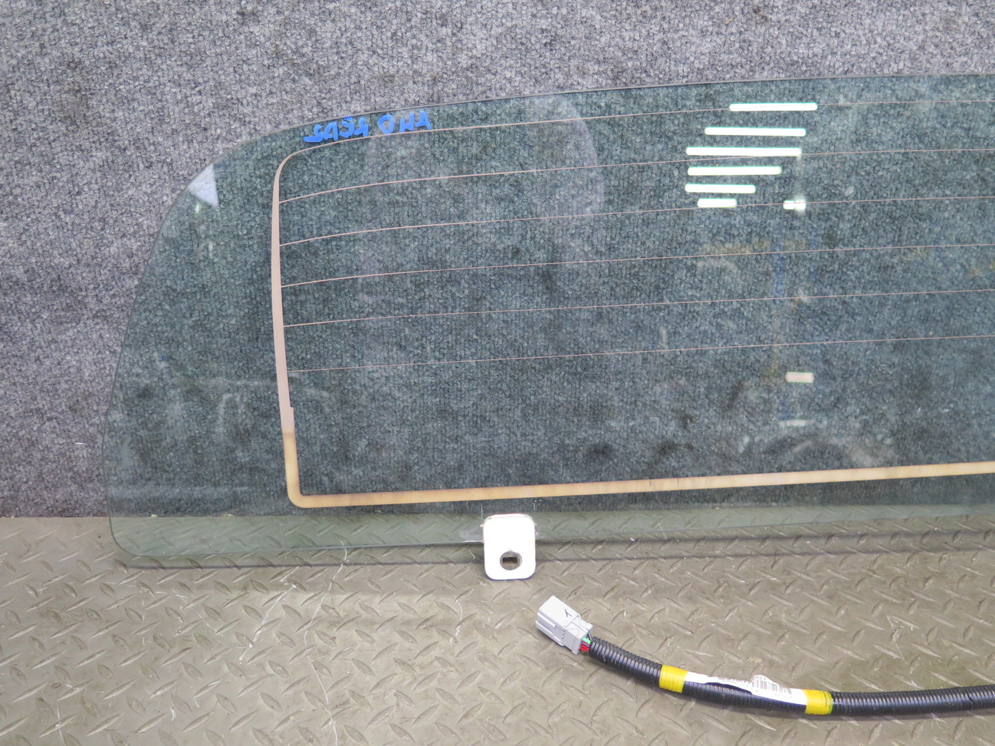 96-97 Honda DEL SOL Rear Back Glass Window w Defrost & Wiring Harness OEM