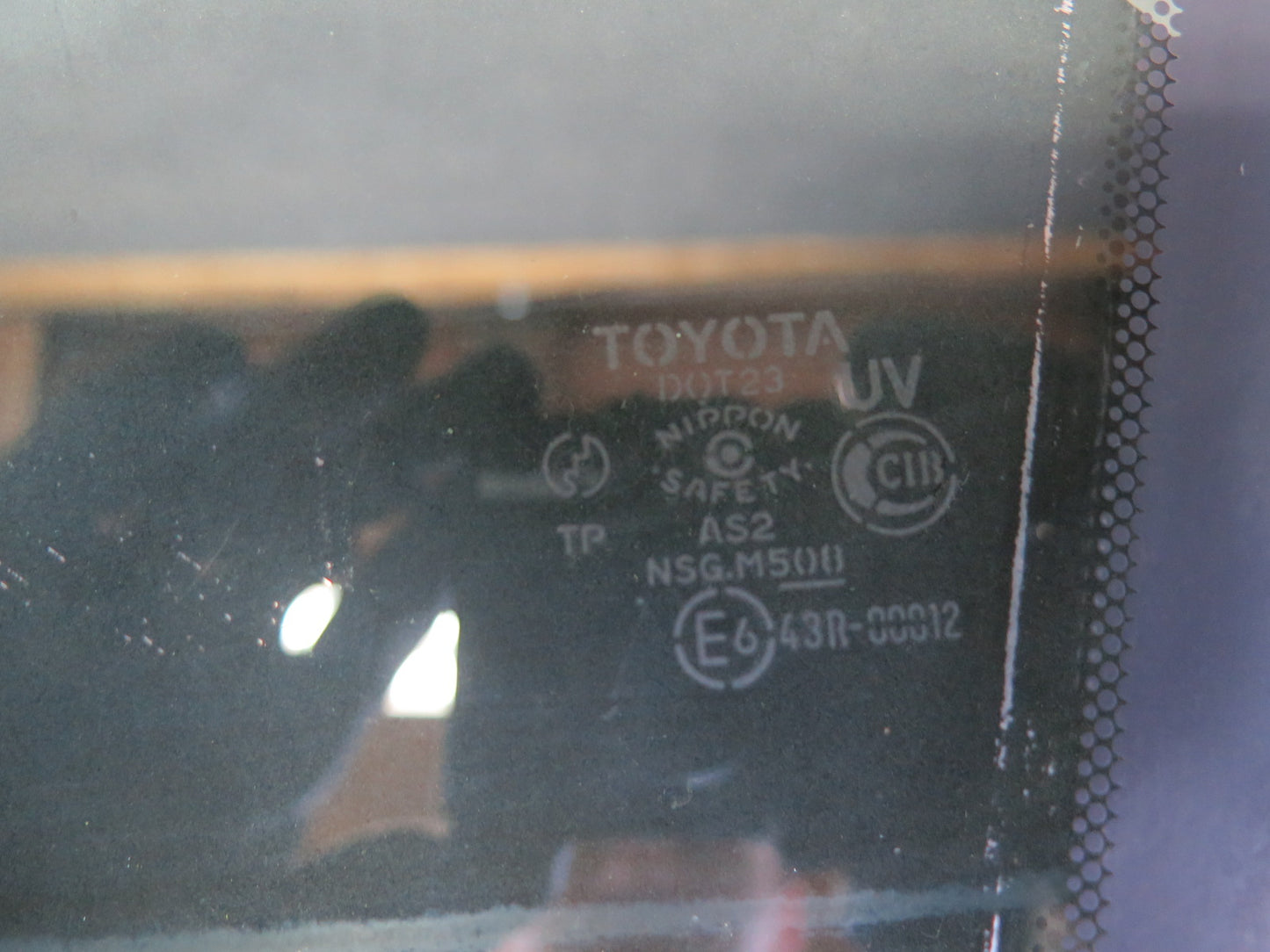 98-00 Lexus UCF20L LS400 Front Right Passenger Door Glass Window OEM