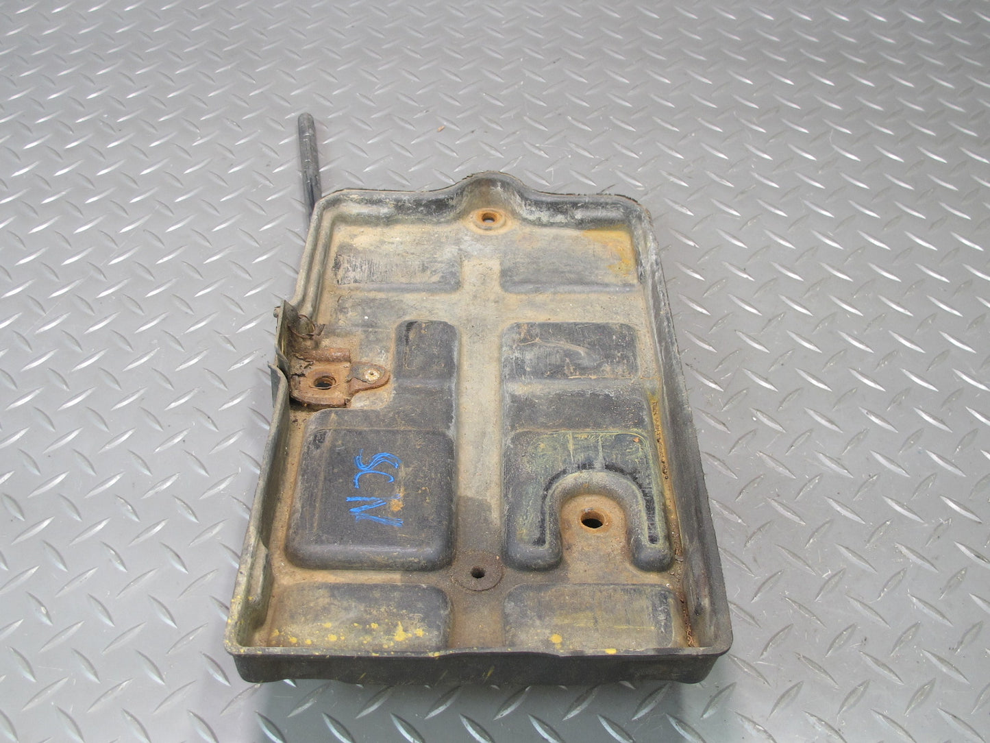 92-00 Lexus JZZ31L SC400 SC300 Battery Tray Holder Bracket Tie Down Set OEM