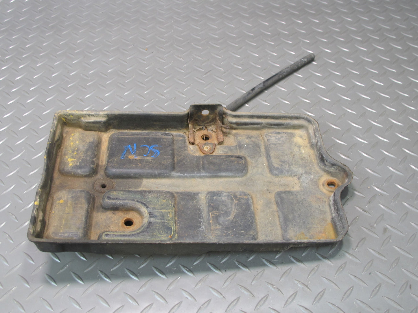 92-00 Lexus JZZ31L SC400 SC300 Battery Tray Holder Bracket Tie Down Set OEM