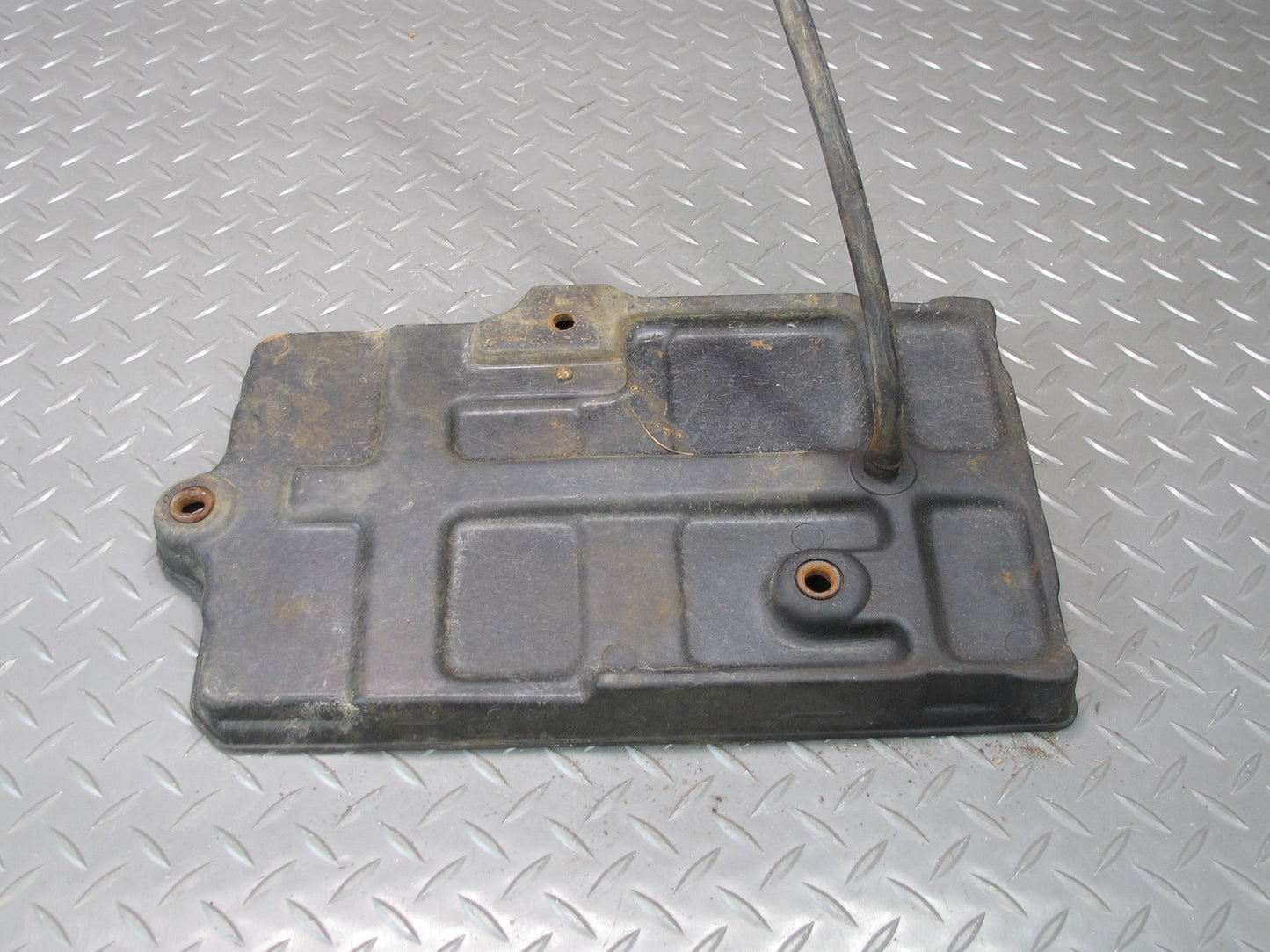 92-00 Lexus JZZ31L SC400 SC300 Battery Tray Holder Bracket Tie Down Set OEM