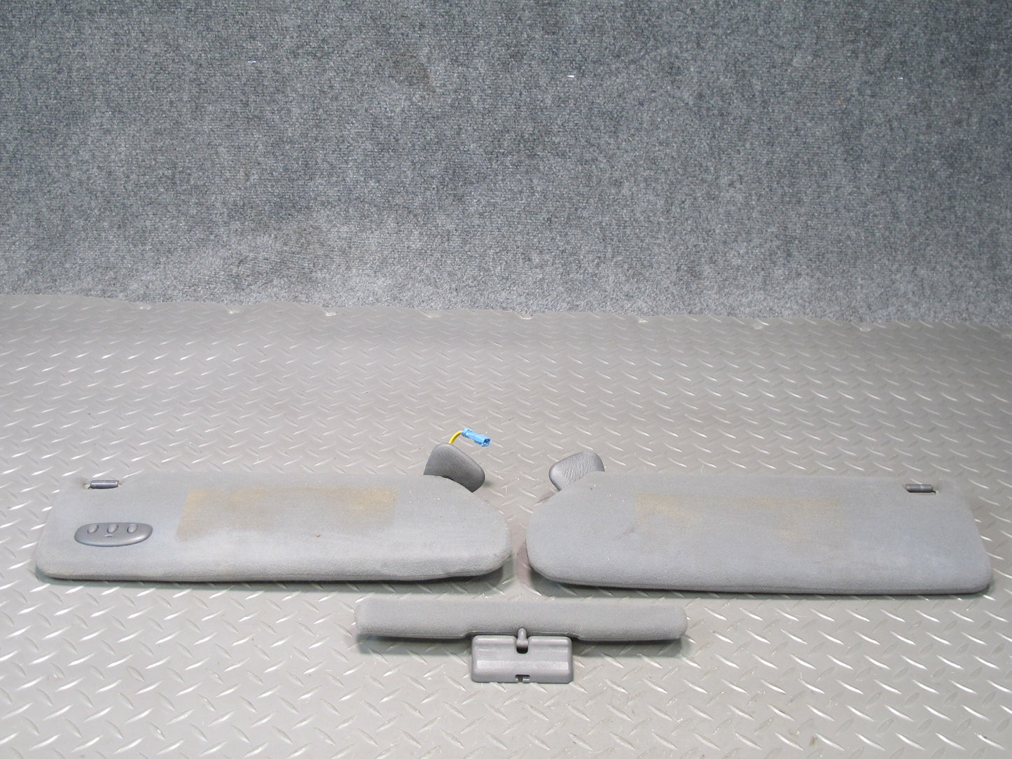 1998 Lexus JZZ31L SC400 SC300 Set of 3 Front Left Center Right Sun Visor OEM