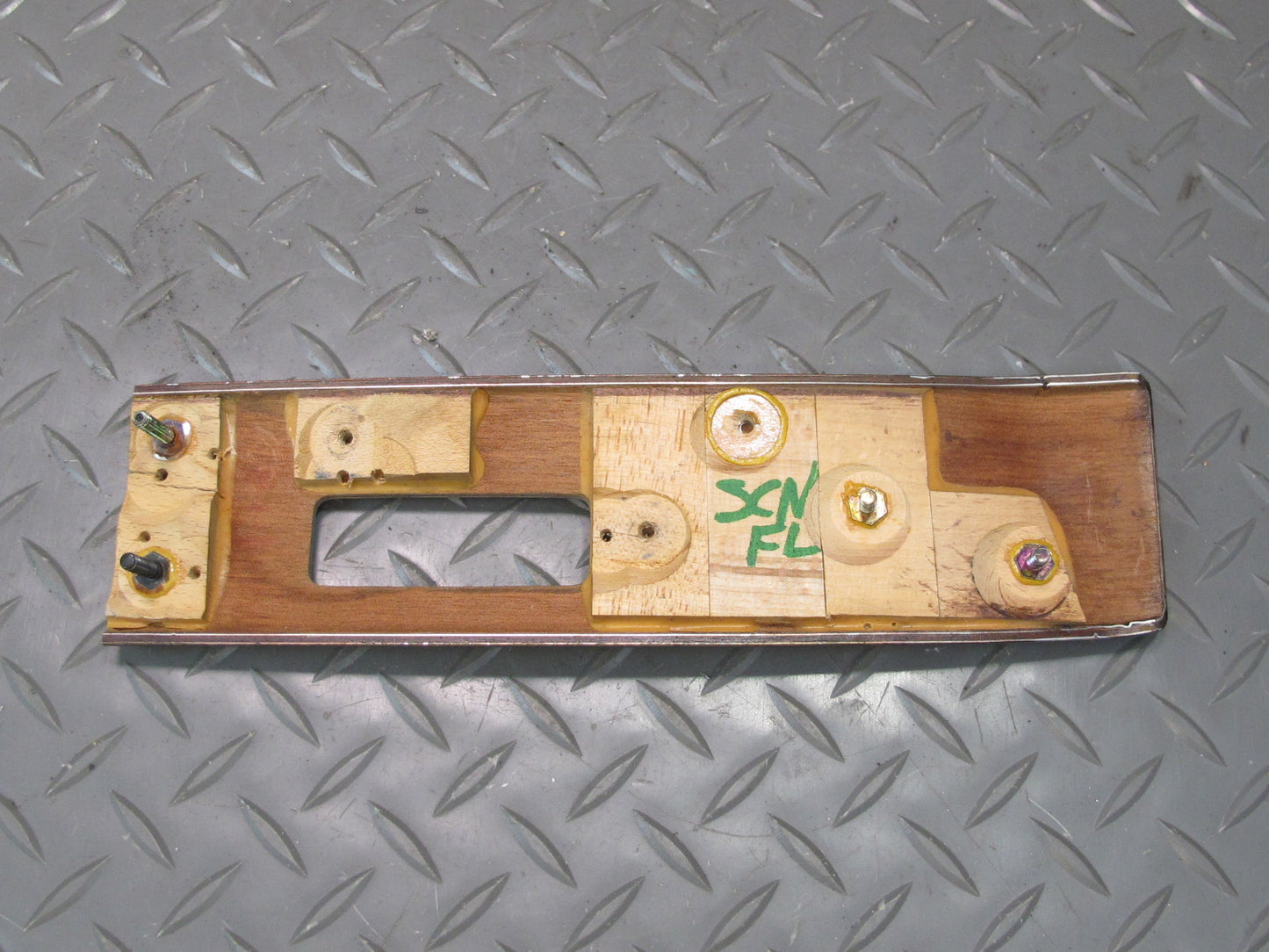 97-00 Lexus JZZ31L SC400 SC300 Front Left Driver Door Wood Trim Cover Panel OEM