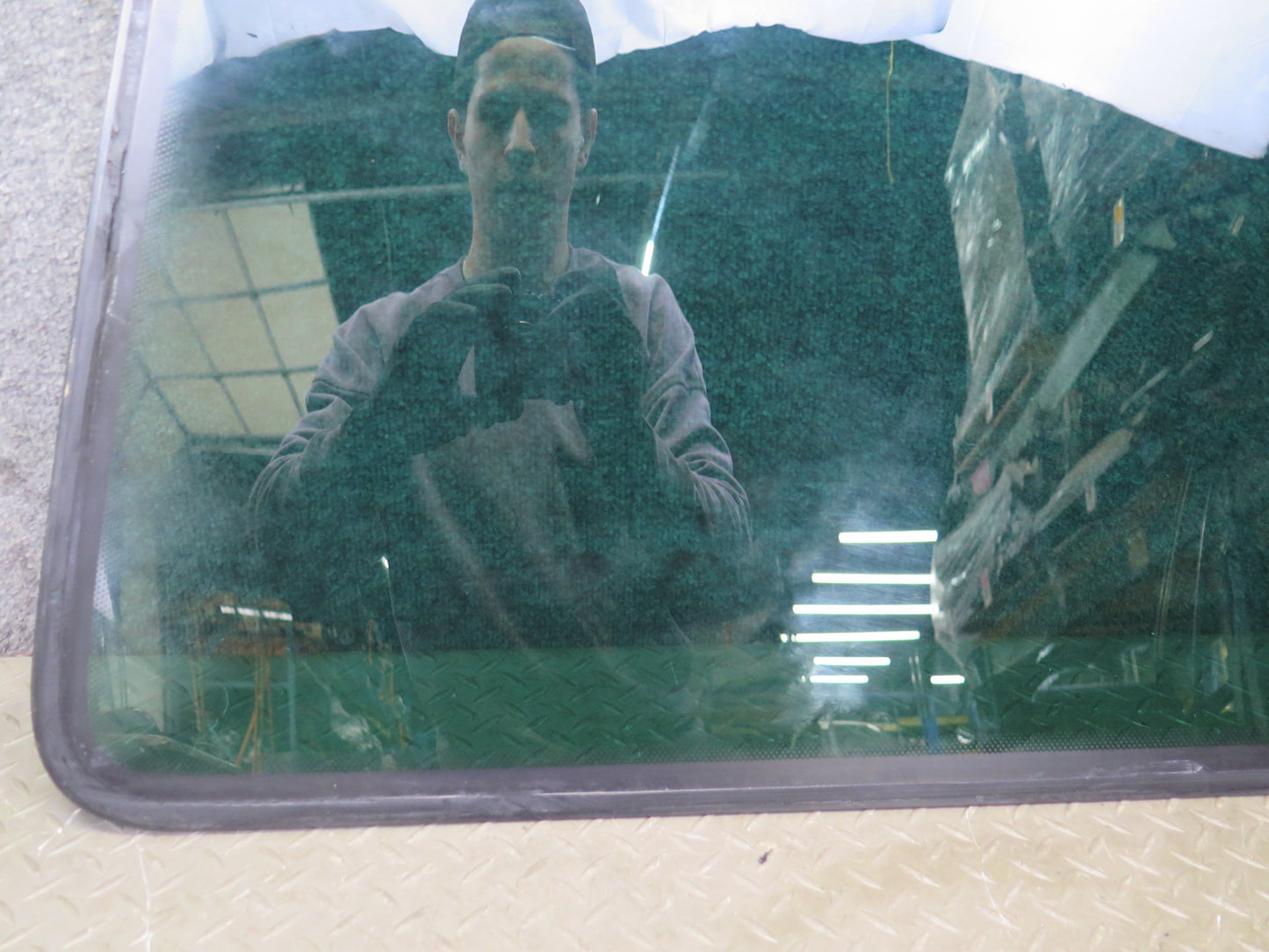 97-00 VW Eurovan T4 Rear Left Quarter Glass Window OEM