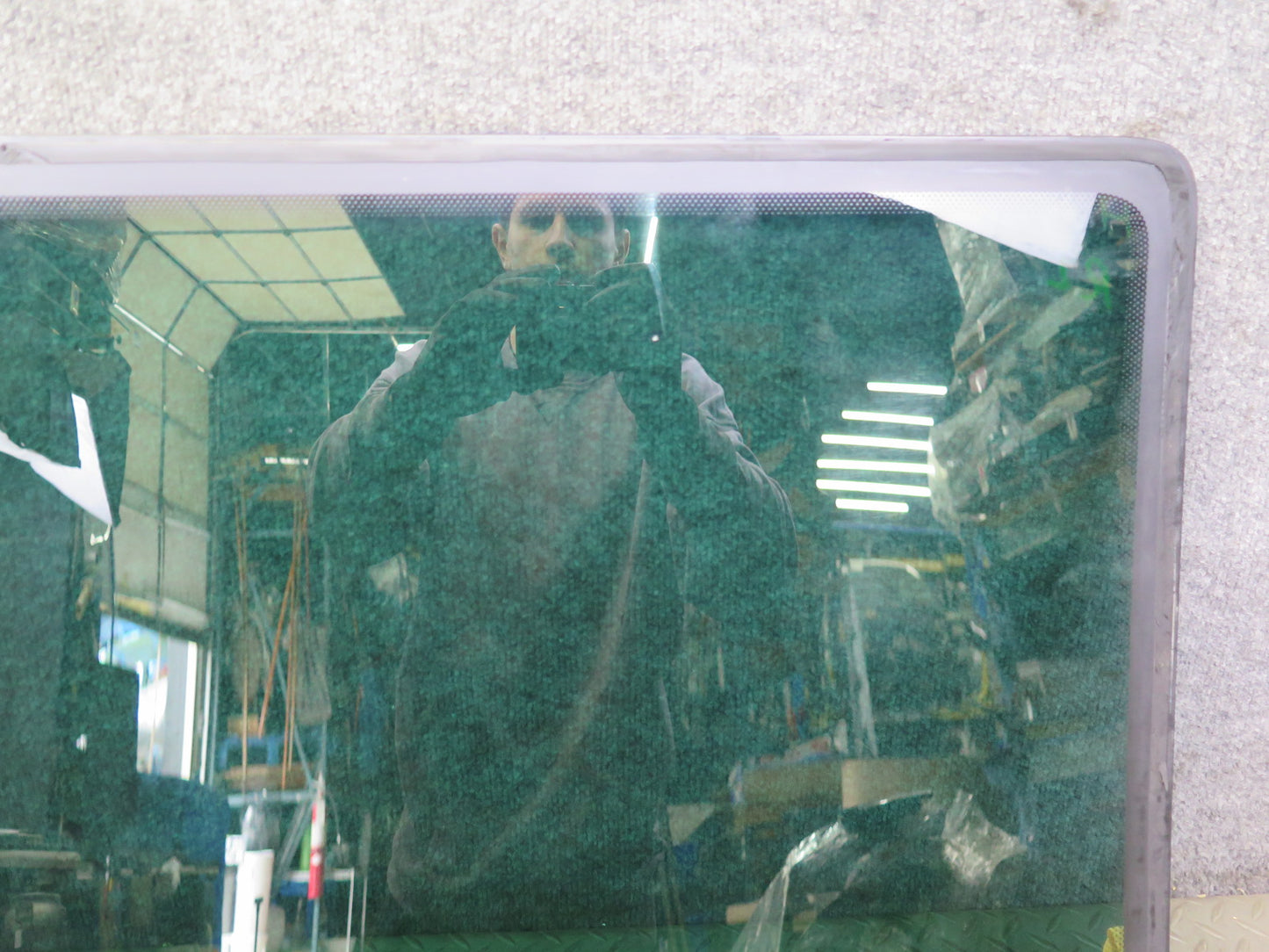 97-00 VW Eurovan T4 Rear Left Quarter Glass Window OEM