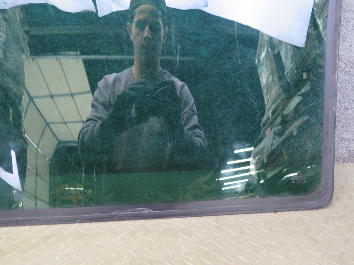 97-00 VW Eurovan T4 Rear Left Quarter Glass Window OEM