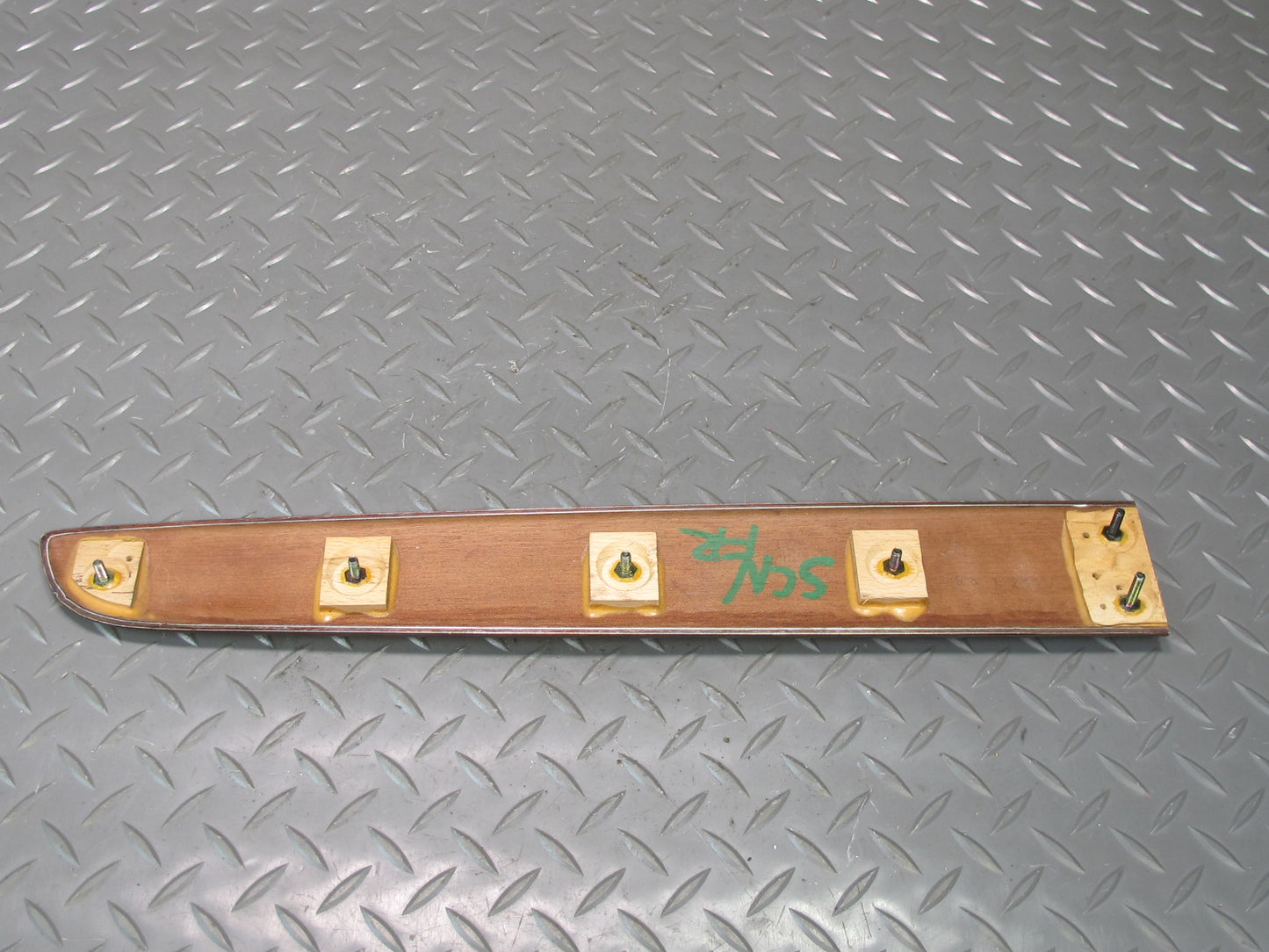 97-00 Lexus JZZ31L SC400 SC300 Front Right Pass Door Wood Trim Cover Panel OEM