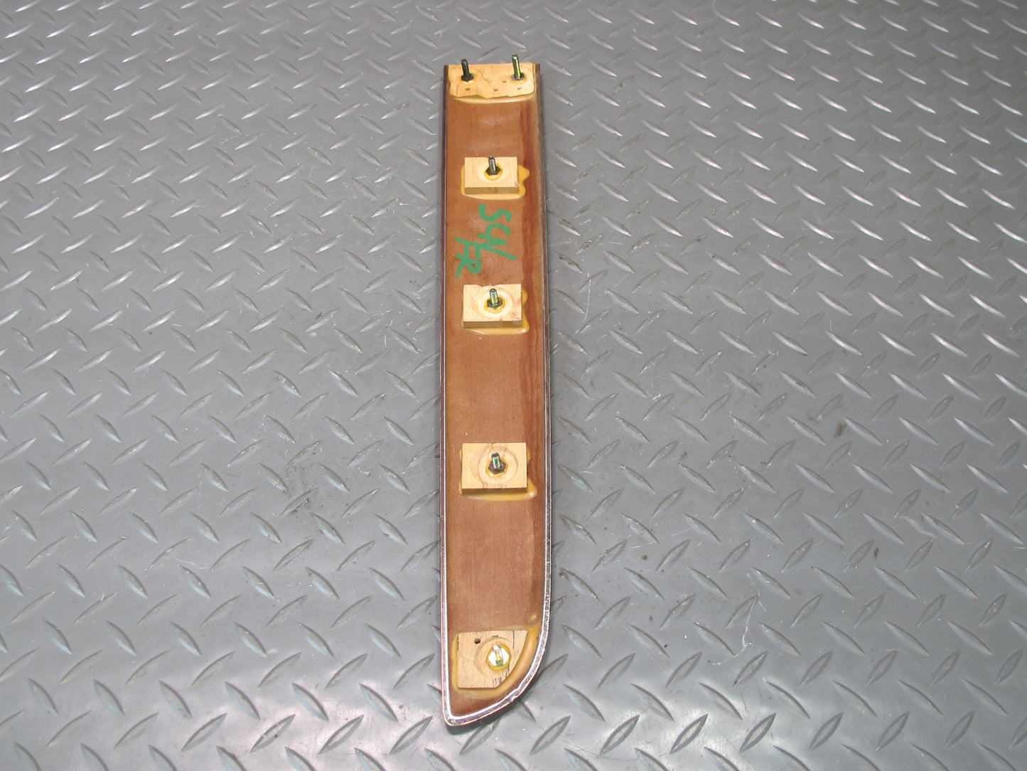 97-00 Lexus JZZ31L SC400 SC300 Front Right Pass Door Wood Trim Cover Panel OEM