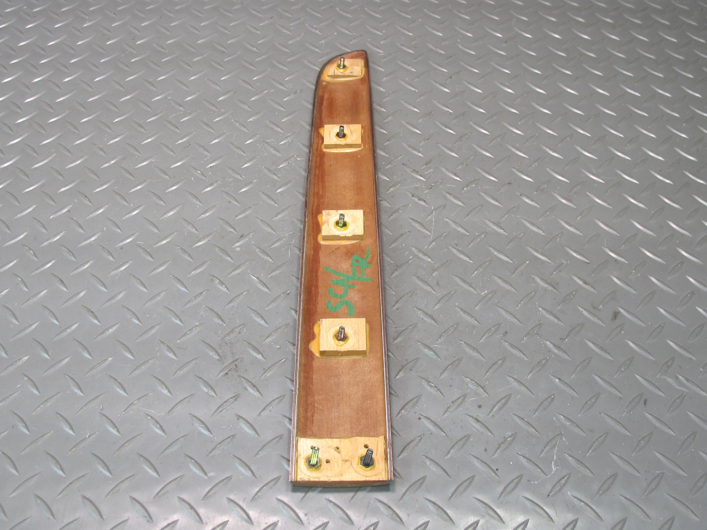 97-00 Lexus JZZ31L SC400 SC300 Front Right Pass Door Wood Trim Cover Panel OEM