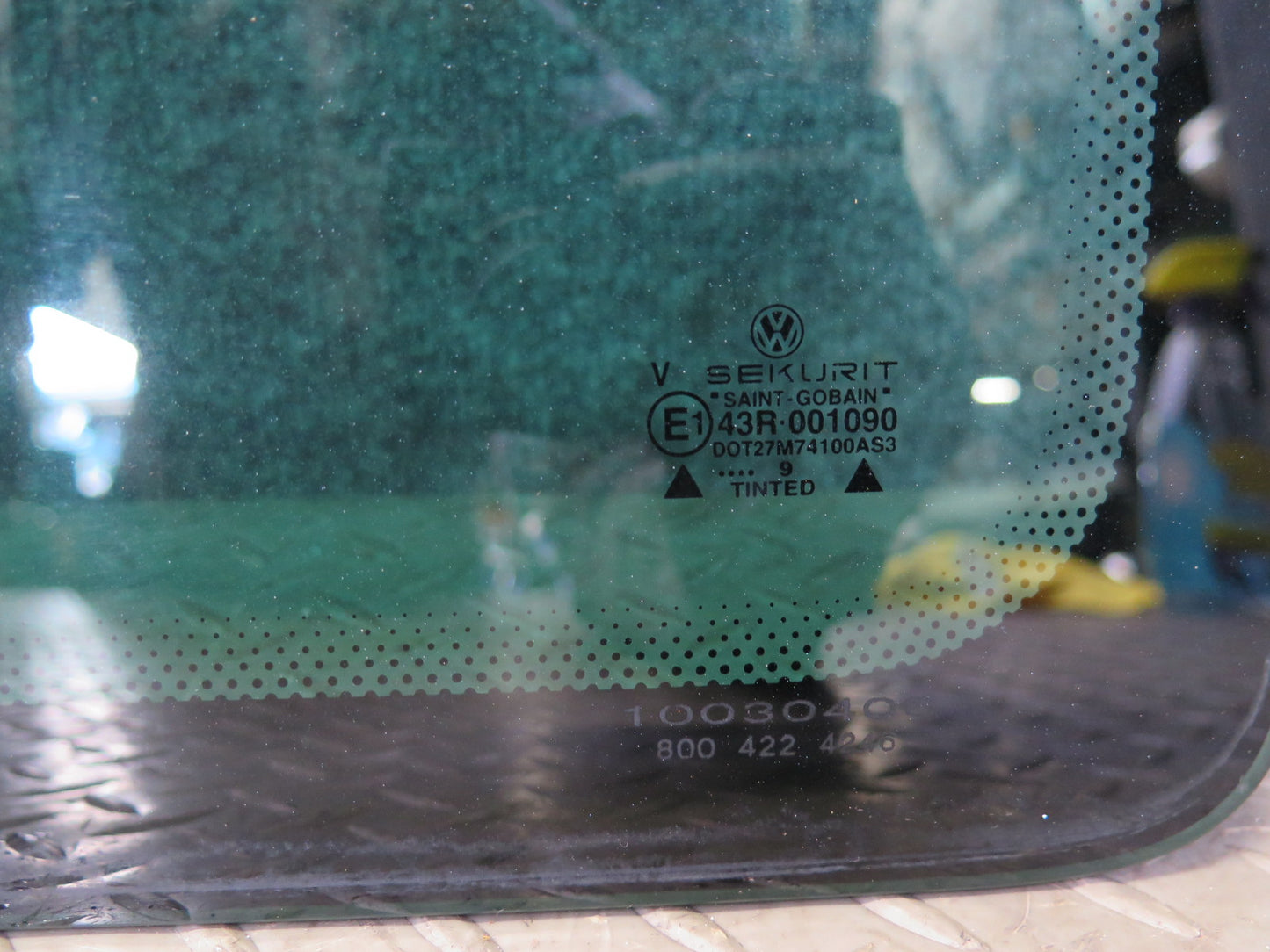 97-00 VW Eurovan T4 Rear Right Quarter Glass Window OEM