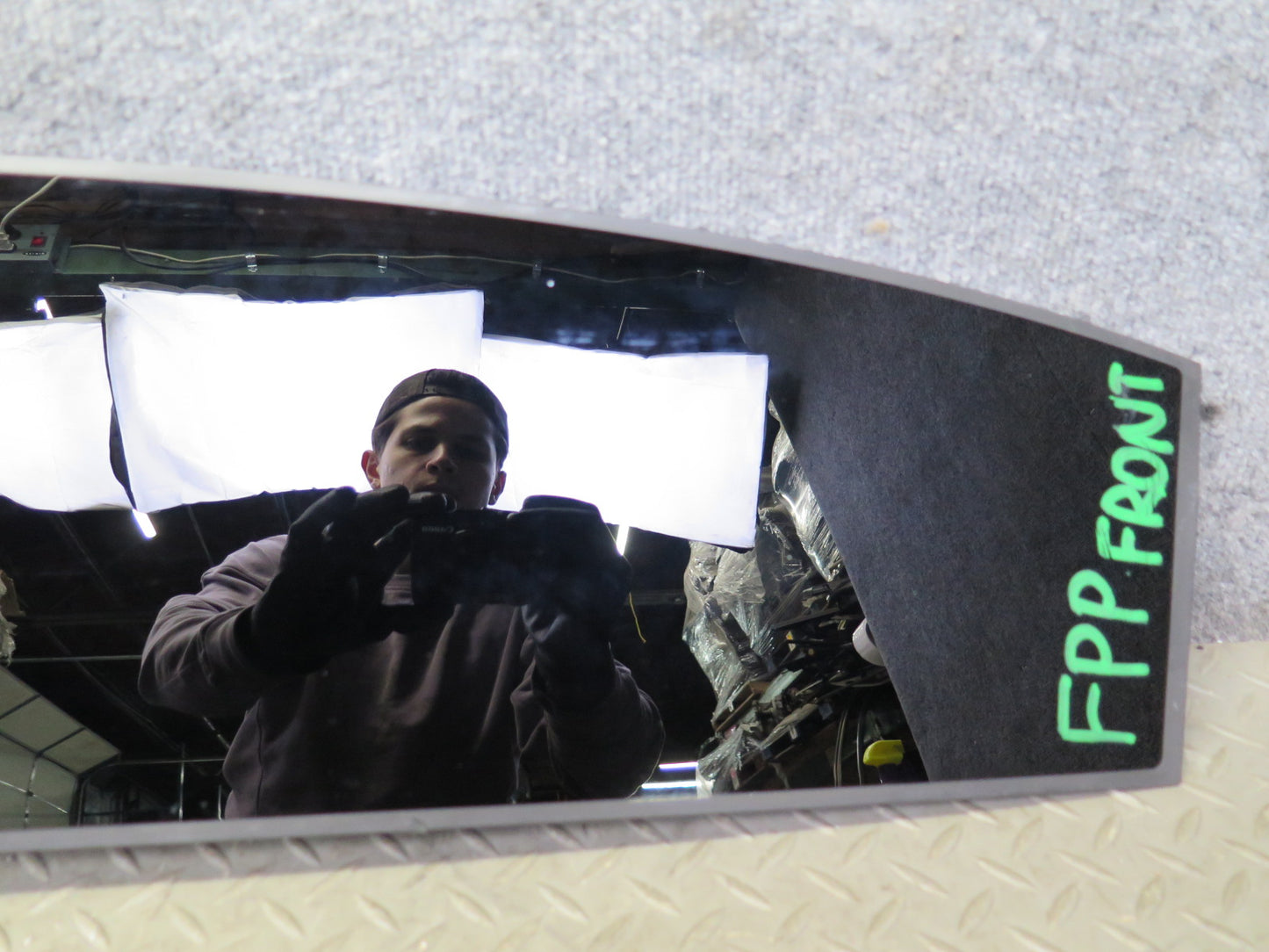 17-23 Porsche Panamera 971 Front Sunroof Glass Window