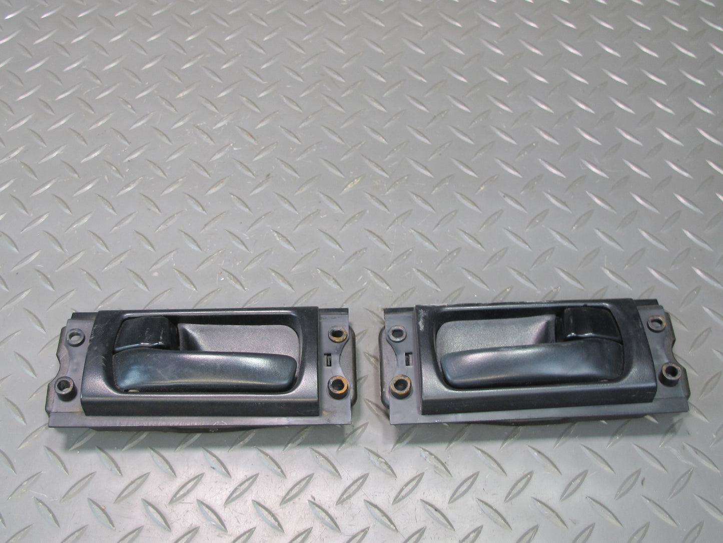 95-00 Lexus JZZ31L SC400 SC300 Left & Right Door Interior Handle Set Black OEM