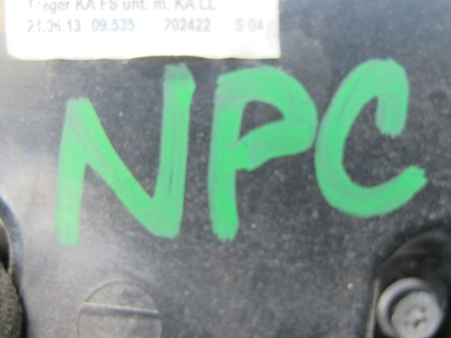 2011-2018 Porsche Cayenne 958 Dash Front Left Lower Knee Trim Cover Panel