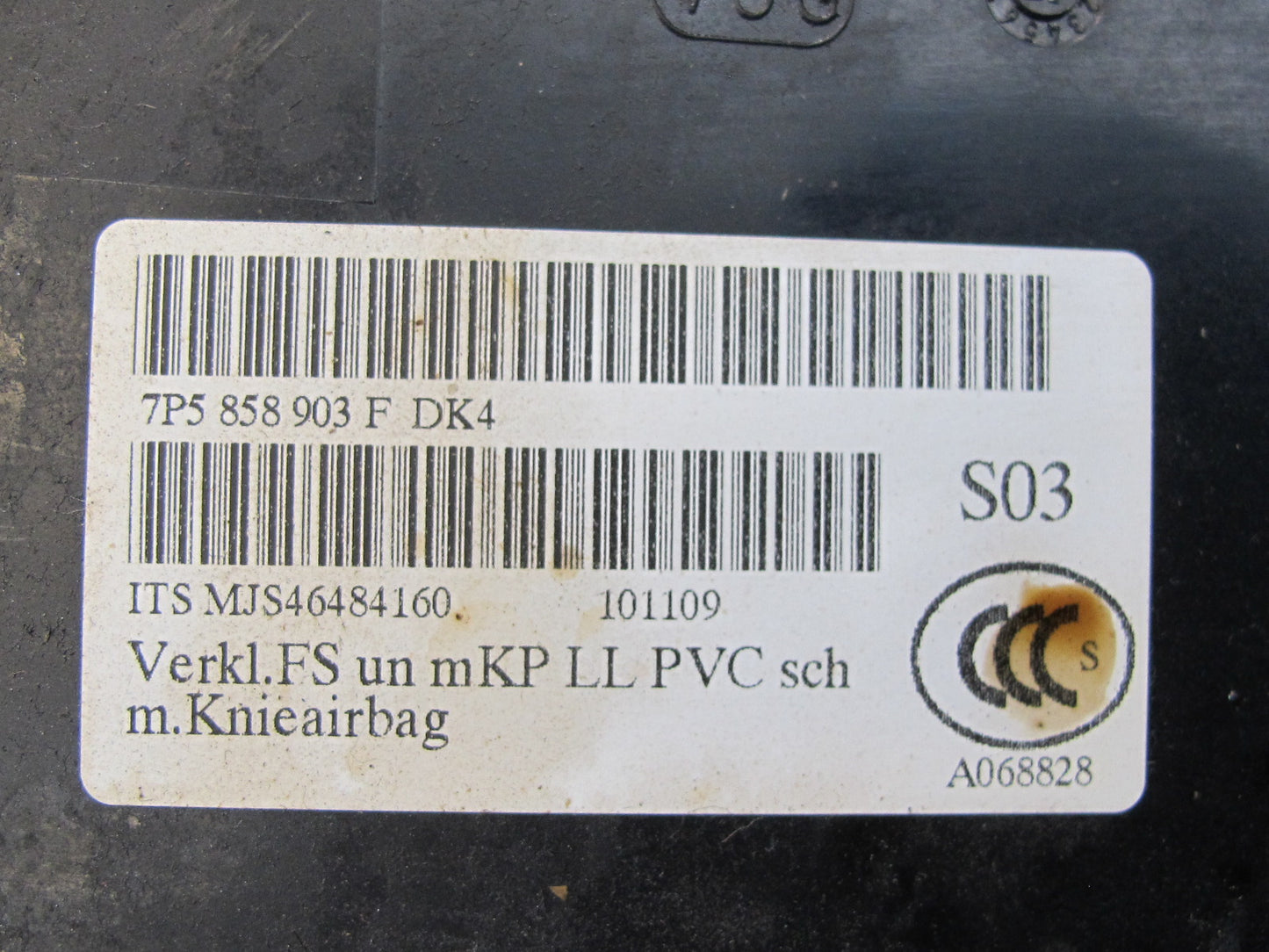 2011-2018 Porsche Cayenne 958 Dash Front Left Lower Knee Trim Cover Panel